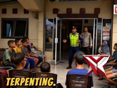 Polri meberi edukasi kepada remaja