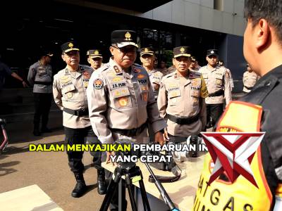 Polri resmi menggelar Apel Kesiapan Satgas Humas Operasi Ketupat 2026 di Gedung Divhumas Polri