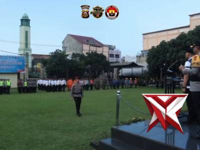 Pastikan Mudik Aman dan Nyaman, Polres Lubuk Linggau Gelar Apel Pasukan Operasi Ketupat Musi 2026