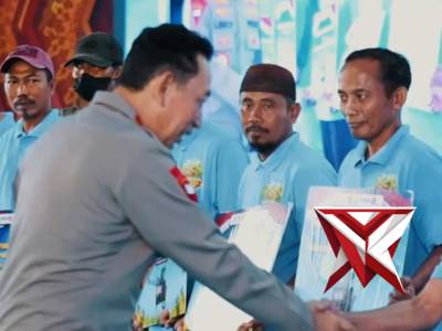 Kapolri Pimpin Tanam Raya Jagung Kuartal I 2026 di Ogan Ilir