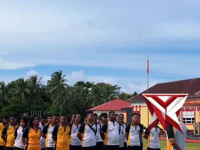 Kesamaptaan jasmani polres maluku barat daya