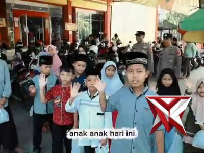 Berbagi di Bulan Ramadhan, Binmas Polri : Tebar Kebaikan, Berbagi Kebahagiaan