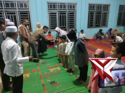 Safari Ramadhan Kapolsek Bandar Sei Kijang Bersama Camat dan Kepala Desa Kiyap Jaya