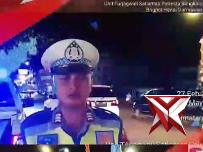 Jaga Kelancaran Ibadah, Satlantas Polresta Bengkulu gelar Patroli Blue Light - PoliceTube