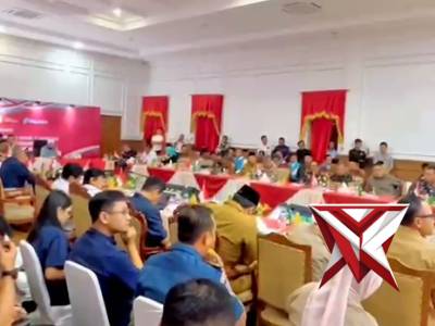 Kapolda Bengkulu menghadiri kegiatan rapat evaluasi pelaksanaan Instruksi Presiden
