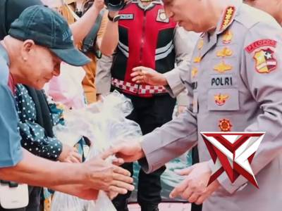 Kapolri Kunjungi SPPG Paakri Polda Sumsel, Relawan Terima Tali Asih PALEMBANG &mdash; Kapolri Jenderal Po - PoliceTube