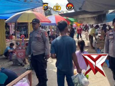 Patroli ansitipasi C3 Personil Polsek Pangkalan Kuras