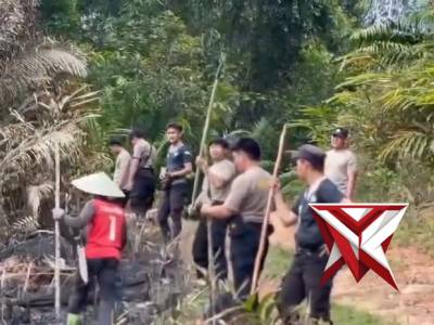 Tanam jagung serentak Polsek Krayan Selatan Polres Nunukan Polda Kaltara pad Kuartal IV Tahun 2025
