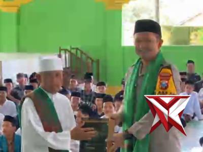 Kapolres Magetan melaksanakan safari ramadhan