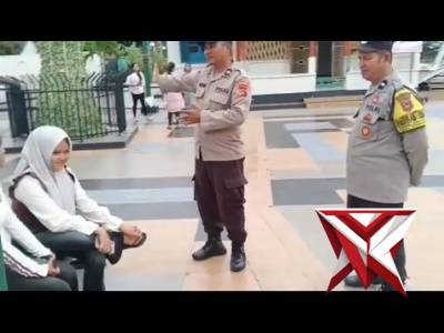 POLSEK TOBOALI MELAKSANAKAN  GIAT PATROLI RUTIN
