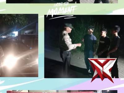 Giat patroli polsek wajak