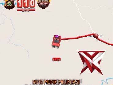 Rute mudik Sumatera Selatan