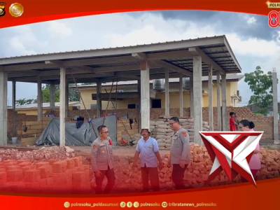 GROUND BREAKING PELETAKAN BATU PERTAMA DAPUR SPPG POLRES OKU
