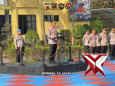 APEL JAM PIMPINAN PERSONIL POLRES SUBANG - PoliceTube