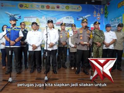 Sapa pemudik di merak Kapolri hadirkan pelayanan maksimal