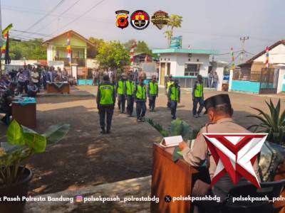 Pembukaan Lomba PBB LINMAS Polsek Paseh Polresta Bandung