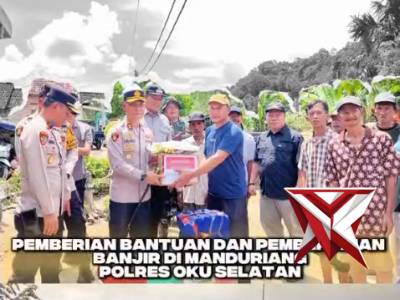 Sinergi Lintas Sektoral: Polres OKU Selatan dan Pemkab Bergerak Cepat Tangani Banjir Manduriang