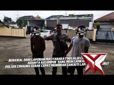 Polsek Cimaung Gerak Cepat Menindak Lanjuti Laporan Masyarakat Melalui Call Center 110