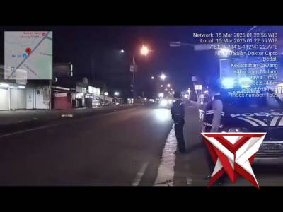 Patroli 3C Antisipasi balap liar guna tercipta Siskamtibmas pada Dini hari di Daerah Hukum Lawang