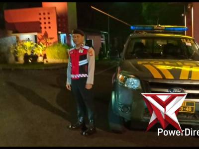 Patroli Blue Light Polsek Cidadap Berjalan Lancar, Kamtibmas Tetap Kondusif - PoliceTube