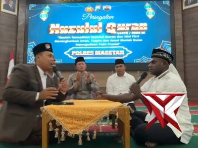 Di bulan suci Ramadan yang penuh berkah, PRATU Obet Josai (Ajudan Dansecata Rindam V/BRW)