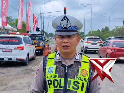 Laporan pantau arus mudik pos pam celika