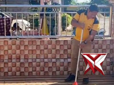 Kegiatan asri Polsek Tungkal Jaya