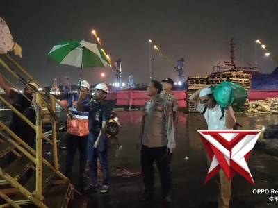 Giat PAM Keberangkatan kapal penumpang KMP Gili Iyang situasi Aman terkendali