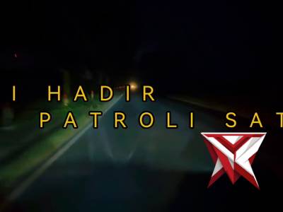 Patroli samapta polres Oki HADIR
