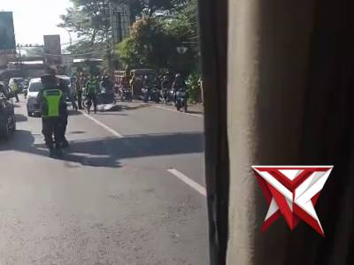 Olah TKP Laka Lantas