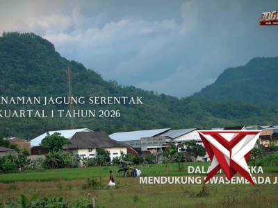 Dukung Ketahanan Pangan, Polres Trenggalek Mulai Tanam Jagung Kwartal 1 Tahun 2026