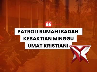 Polsek Pakal Laksanakan Patroli Rumah Ibadah