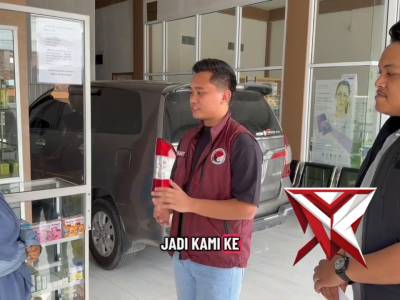 Sosialisasi dan pemasangan stiker 110