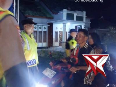 Patroli cipkon rayon polsek kepanjen di sumberpucung