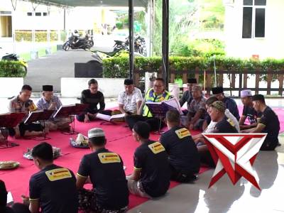 Khataman Al-Qur'an Ramadhan 1447H Polres OKI Hadir