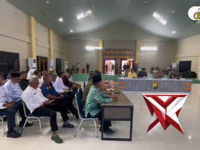 *Kapolresta Bengkulu Pimpin Rakor Kesiapan Pengamanan Idul Fitri 1447 H*