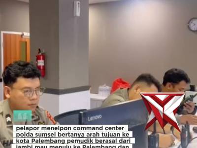 Pemudik Asal Jambi Tersesat di Muba, Polisi Gerak Cepat Berikan Bantuan Arah