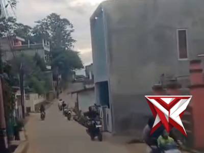 Polsek Ibun melaksanakan patroli Ramadan sebagai upaya antisipasi balap liar