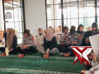 Polres OKI Melaksanakan Kegiatan Pembinaan Rohani dan Mental