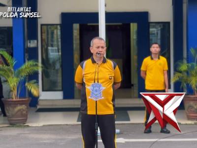 Halal bihalal di lingkungan Direktorat Lalu Lintas Polda Sumatera Selatan