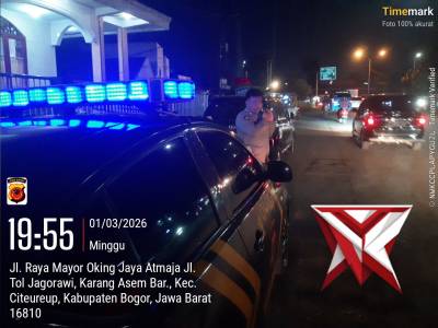 Apel Gabungan Zona 1, Kegiatan Patroli dan KRYD Antisipasi Tawuran dan lainnya
?