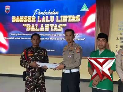 *Banser Balantas Bersinergi dengan Polri, Siap Dukung Pengamanan Operasi Ketupat 2026 di Sragen*