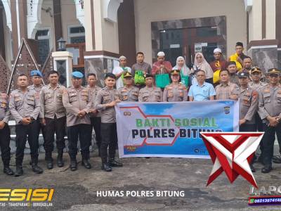 BAKTI SOSIAL POLRES BITUNG.