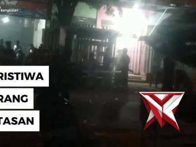 PENYAMPAIAN PERISTIWA PERANG PETASAN DI LOKASI KECAMATAN KAMAL OLEH KASIHUMAS POLRES BANGKALAN