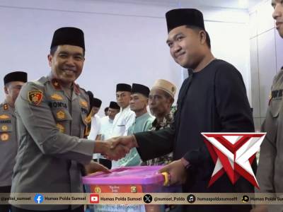 Safari ramadhan Kapolda Sumsel di polres Oga ilir