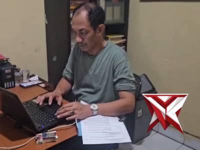 Pelayanan Kepolisian oleh Kanit Intelkam Polsek Pampangan - PoliceTube