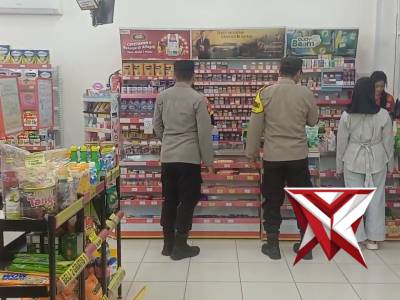 Patroli Pertokoan Polsek Turen Polres Malang