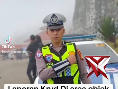 Laporan KRYD di area Objek Wisata Rimau Kota Pagar Alam