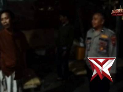 Giat Rutin Personil Polsek Kedamean melaksanakan Patroli dialogis dan sambang ke warga masyarakat