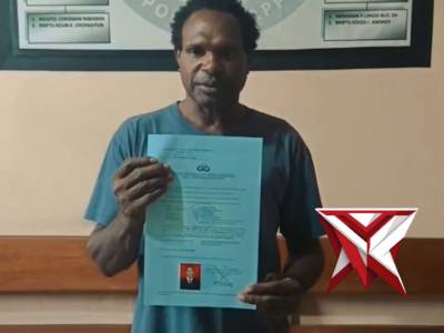 Satuan Narkoba Polres Mappi Berikan Pelayanan Humanis, Responsif, dan Cepat Dalam Pembuatan Surat